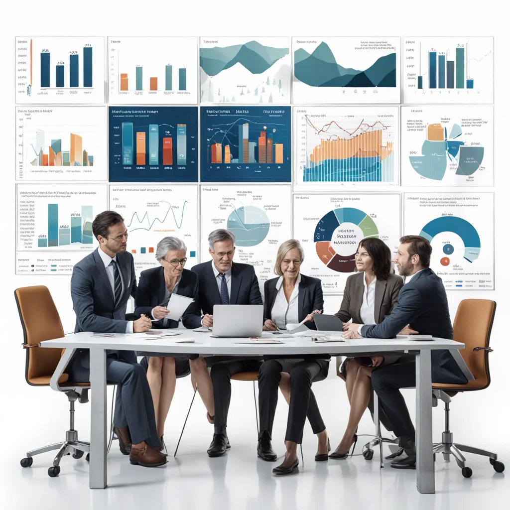 a group of professional advisors having a meeting